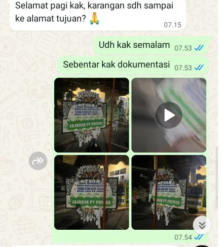 Pengiriman Papan Bunga Selamat Pajajaran Bogor
