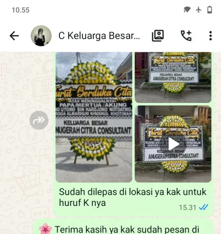 Pengiriman Papan Bunga Duka Pajajaran Bogor