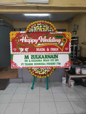 Papan Bunga di Pajajaran Bogor