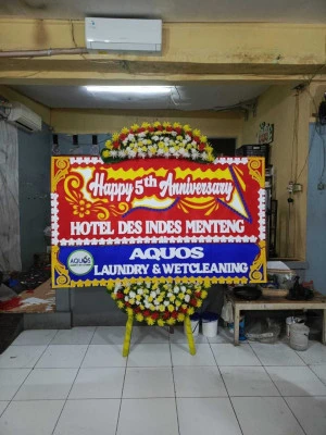 Papan Bunga di Pajajaran Bogor