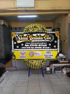 Papan Bunga di Pajajaran Bogor