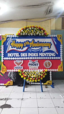 Papan Bunga di Pajajaran Bogor